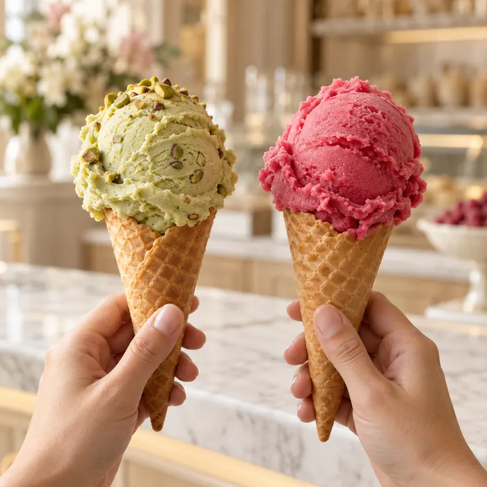Glaces et sorbets artisanaux